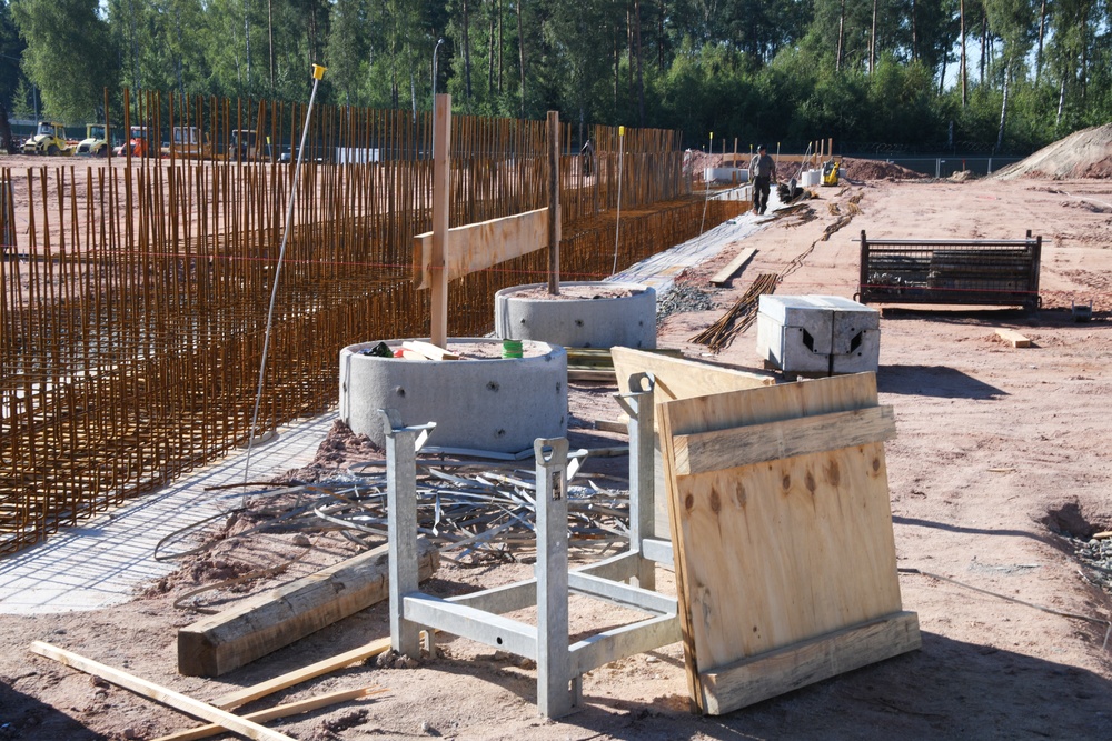 Construction site for future TSC Grafenwoehr