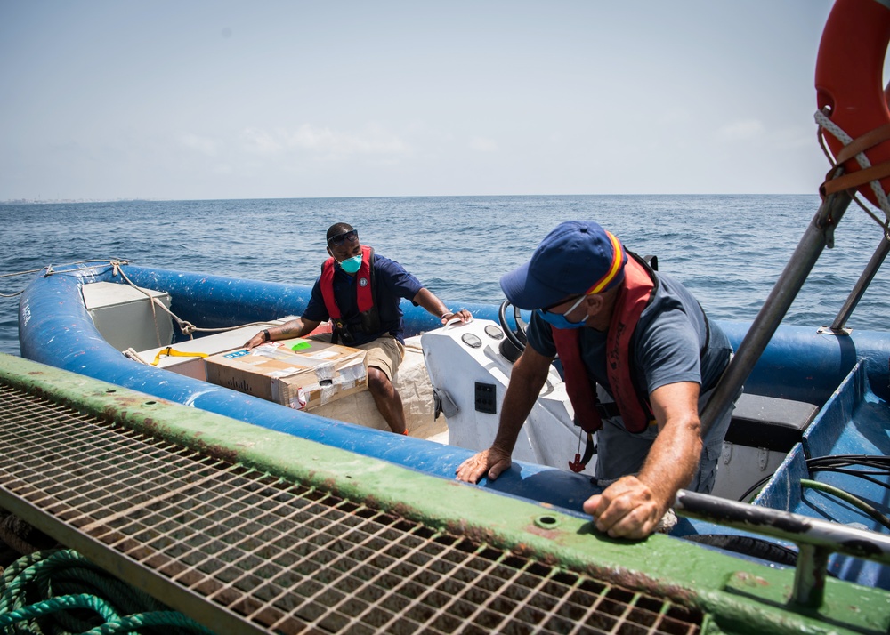 USS Georgia (SSGN 729) surfaces near NAVSTA Rota