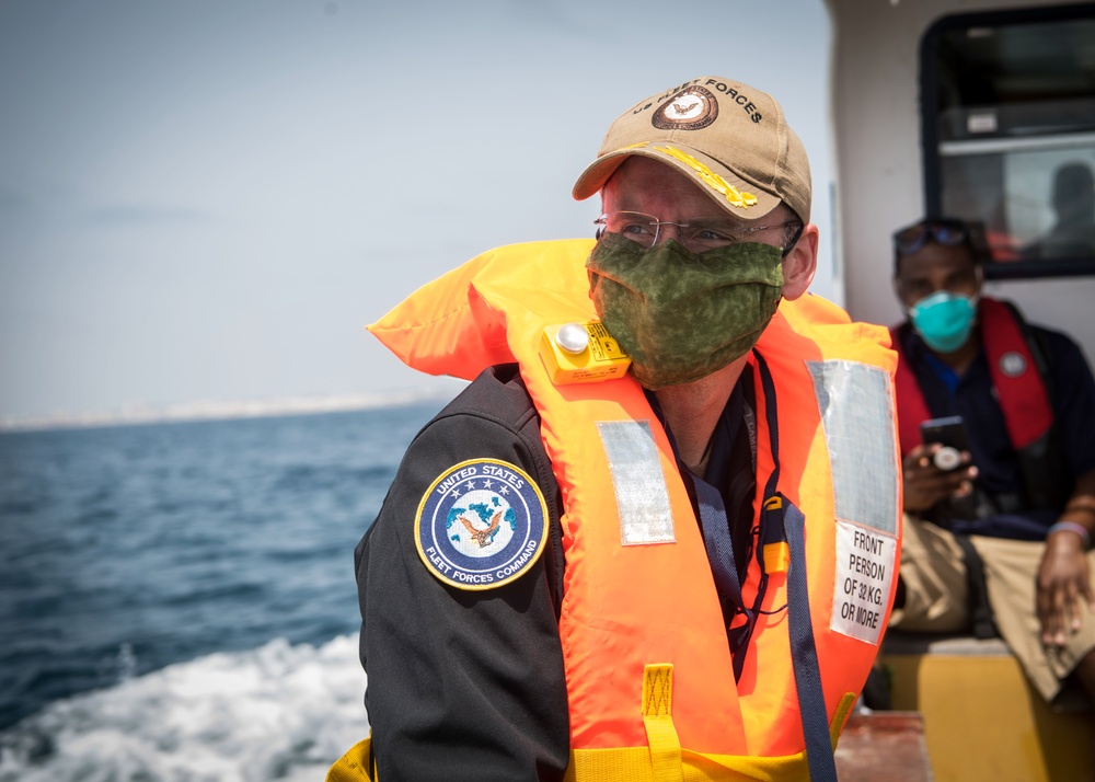 USS Georgia (SSGN 729) surfaces near NAVSTA Rota