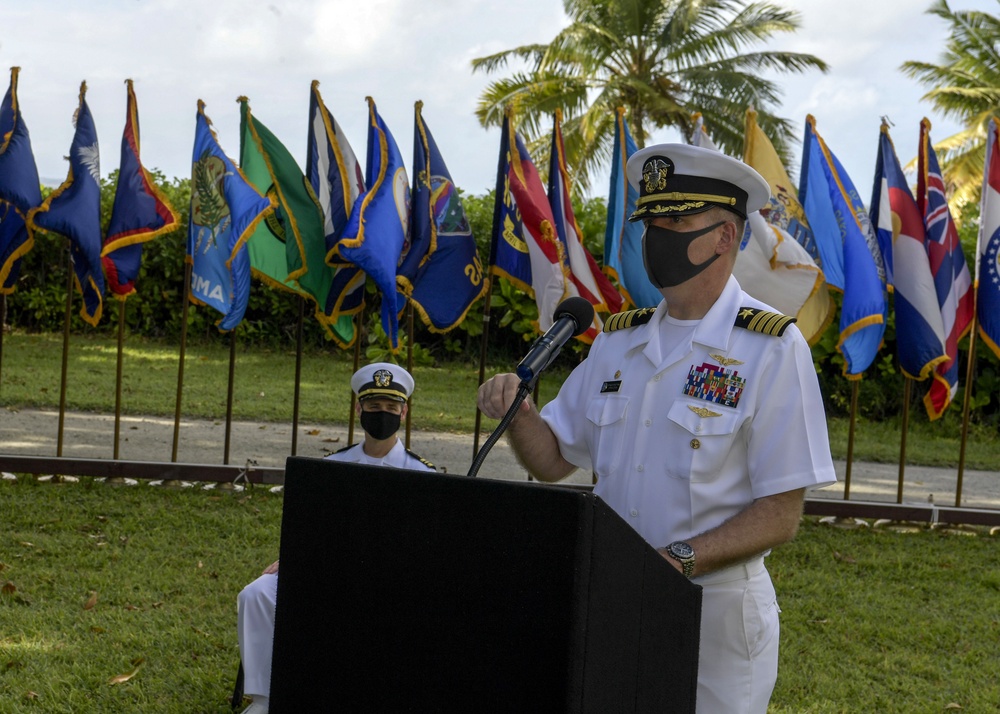 Diego Garcia Change of Command