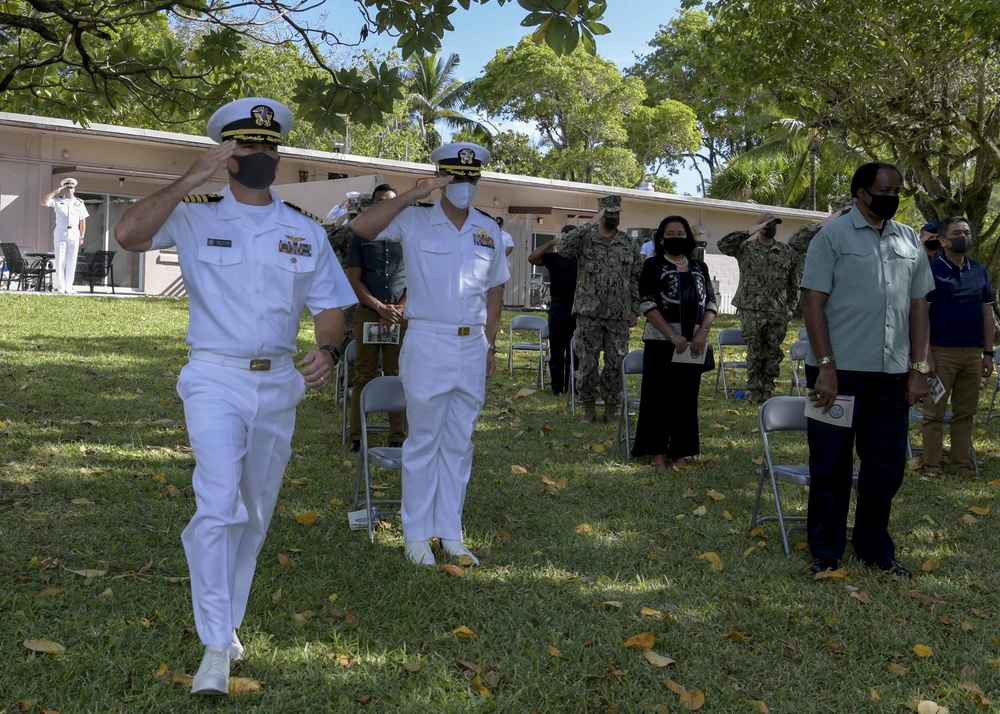 Diego Garcia Change of Command