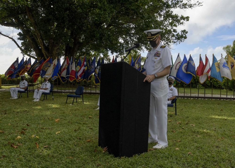 Diego Garcia Change of Command