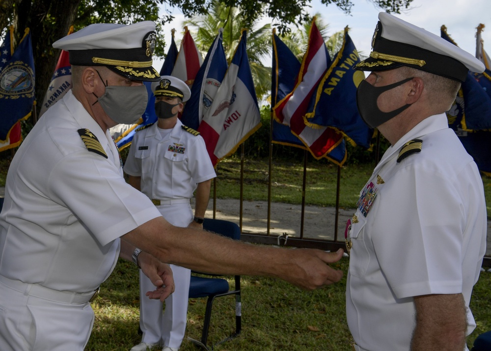 Diego Garcia Change of Command