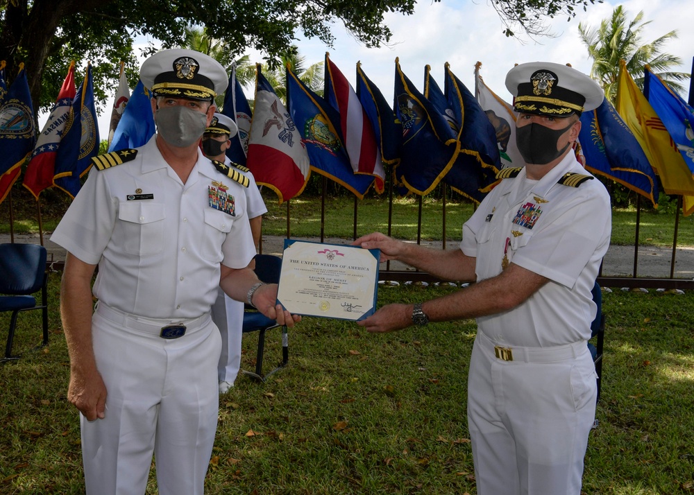 Diego Garcia Change of Command