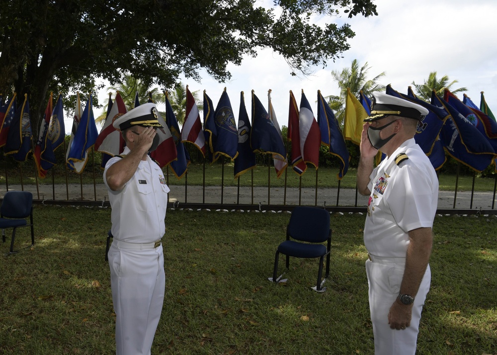 Diego Garcia Change of Command