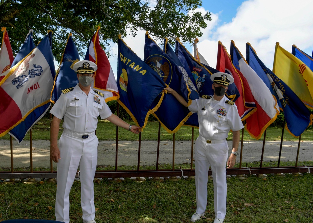 Diego Garcia Change of Command