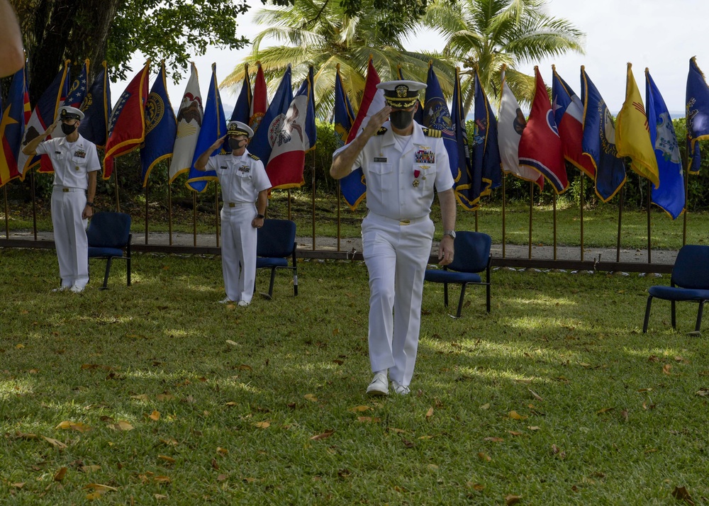 Diego Garcia Change of Command