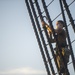 USS Constitution Conducts Climbing Aloft