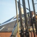 USS Constitution Conducts Climbing Aloft