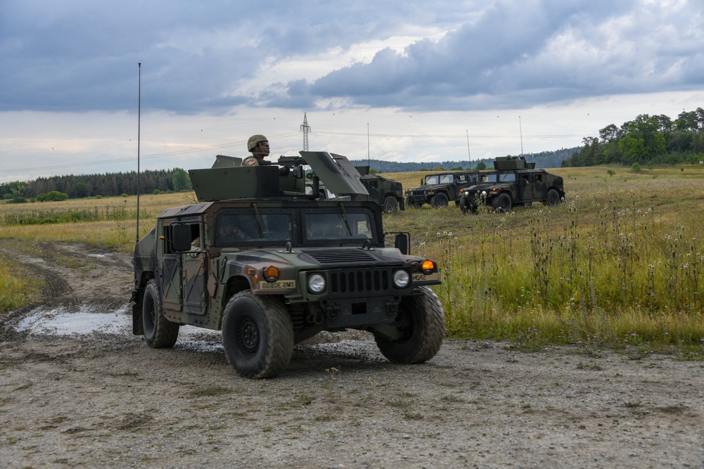 24th MI at Ansbach Training Area, August 4 2020