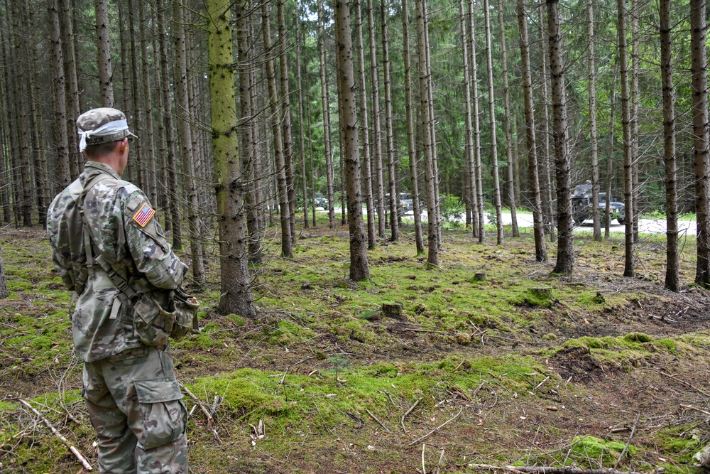 24th MI at Ansbach Training Area, August 4 2020