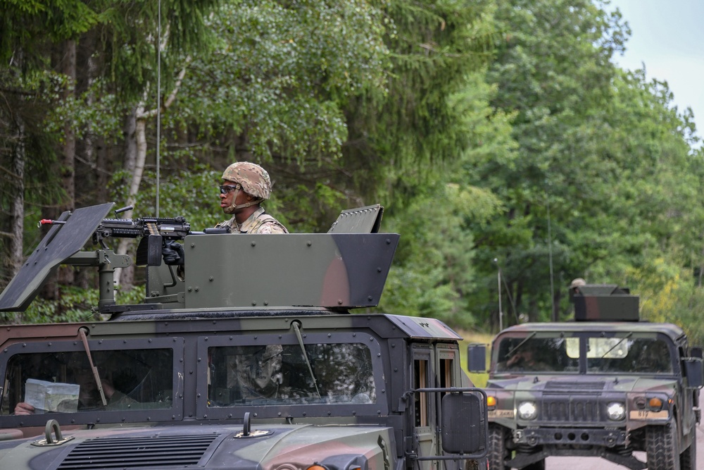 24th MI at Ansbach Training Area, August 4 2020