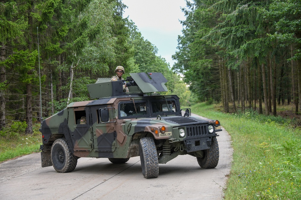 24th MI at Ansbach Training Area, August 4 2020