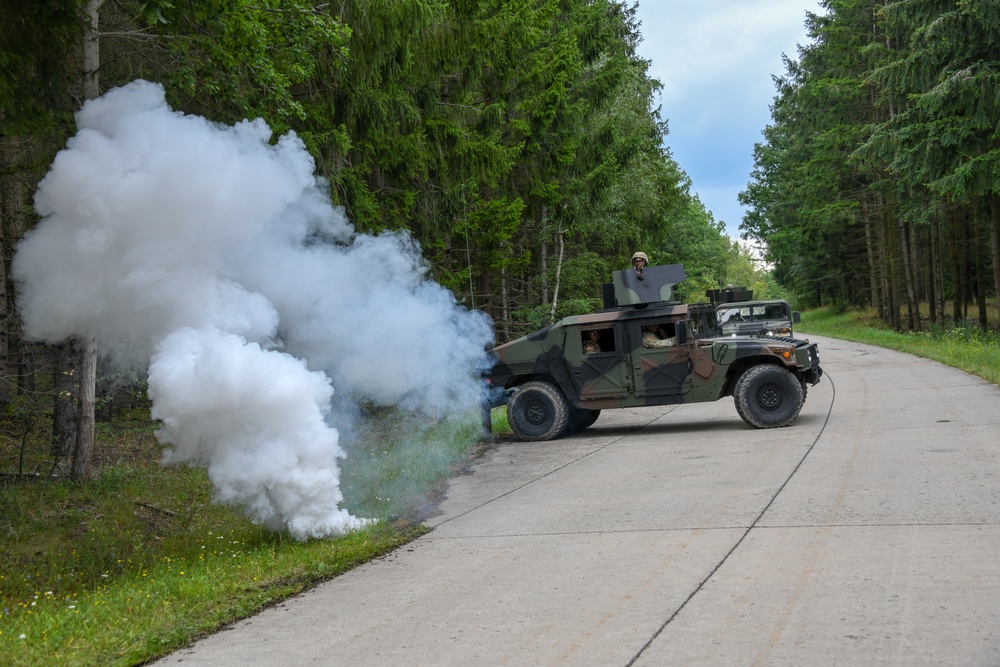 24th MI at Ansbach Training Area, August 4 2020