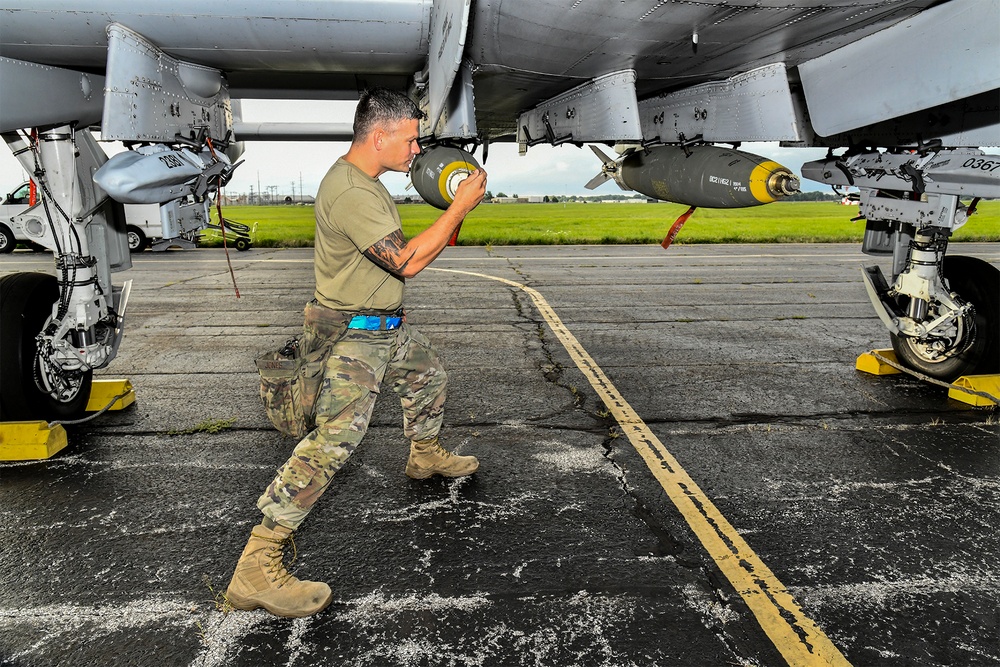 Ready and Lethal: 127 WG Airmen train with live ordnance