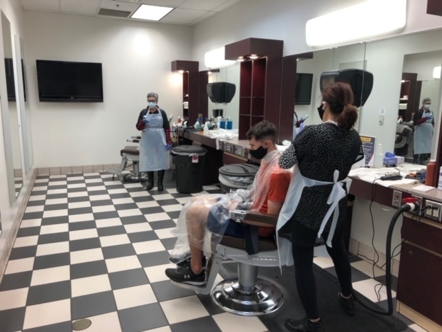 NEX North Island, Calif., Reopens Barber Shop
