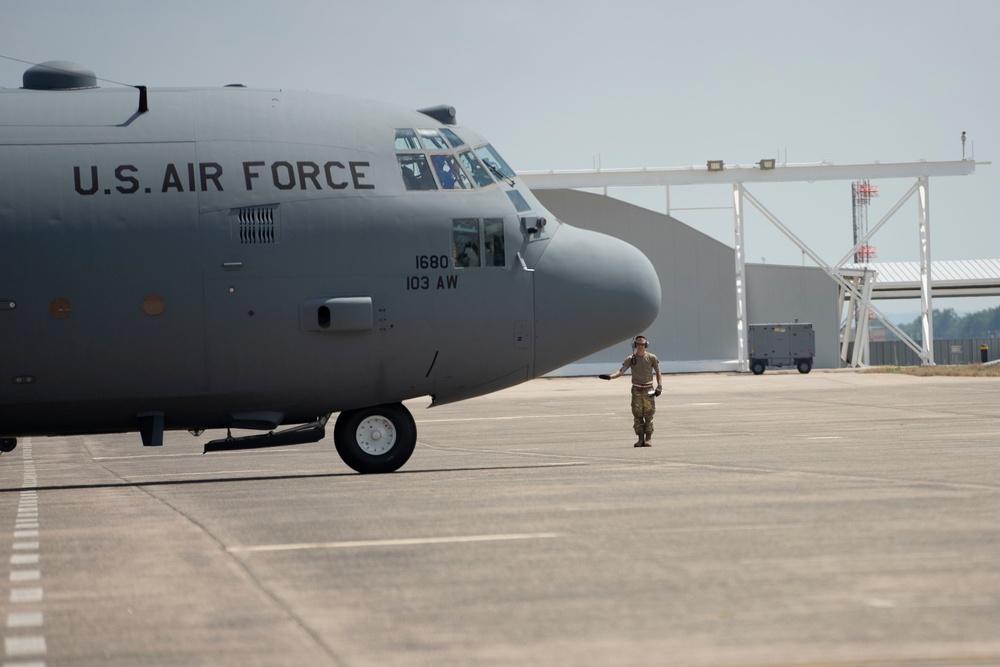 Connecticut Air National Guard prepares for flight