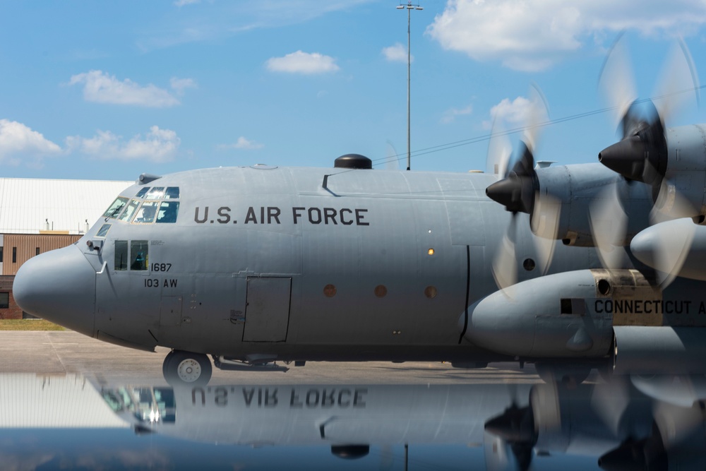 Connecticut Air National Guard prepares for flight