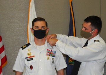 Cunningham frocked to sergeant major