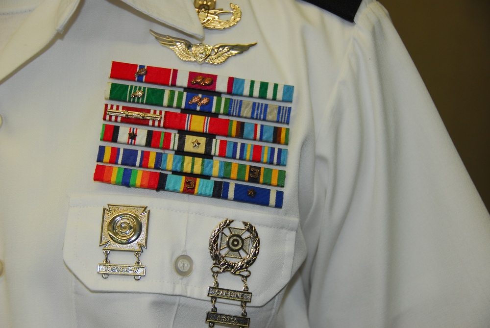 Sgt. Maj. Steve Cunningham's awards and decorations