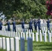 Modified Military Funeral Honors are Conducted for U.S. Coast Guard Seaman Ethan Kelch in Section 64