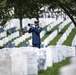 Modified Military Funeral Honors are Conducted for U.S. Coast Guard Seaman Ethan Kelch in Section 64