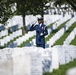 Modified Military Funeral Honors are Conducted for U.S. Coast Guard Seaman Ethan Kelch in Section 64