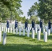 Modified Military Funeral Honors are Conducted for U.S. Coast Guard Seaman Ethan Kelch in Section 64