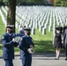 Modified Military Funeral Honors are Conducted for U.S. Coast Guard Seaman Ethan Kelch in Section 64