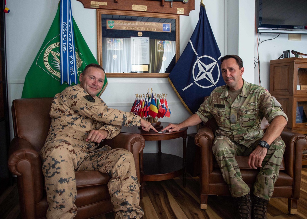 Incoming NATO Mission Iraq Leadership visit SHAPE