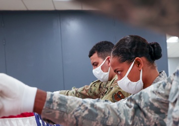 Honor Guard training