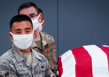 Honor Guard training