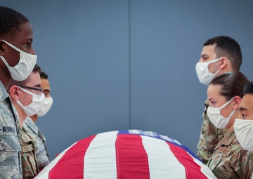 Honor Guard training