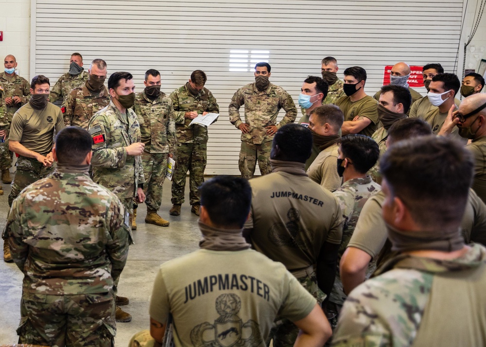 All American Paratroopers jump into Panther Storm