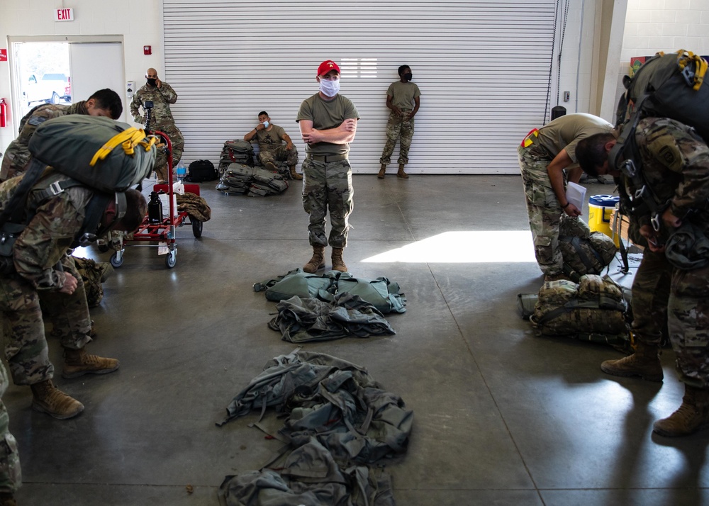 All American Paratroopers jump into Panther Storm