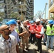 Acting AAID views damage from recent explosion in Beirut