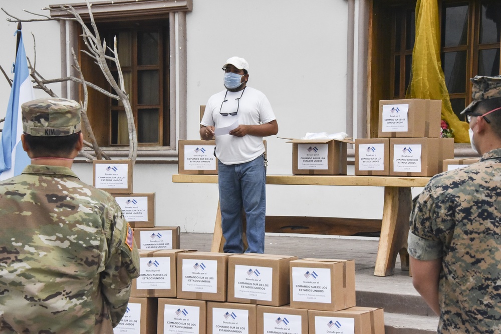 JTF-Bravo donates supplies and medication in La Paz and Comayagua, Honduras