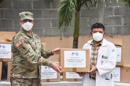 JTF-Bravo donates supplies and medication in La Paz and Comayagua, Honduras
