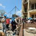 Acting AAID views damage from recent explosion in Beirut