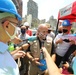 Acting AAID views damage from recent explosion in Beirut