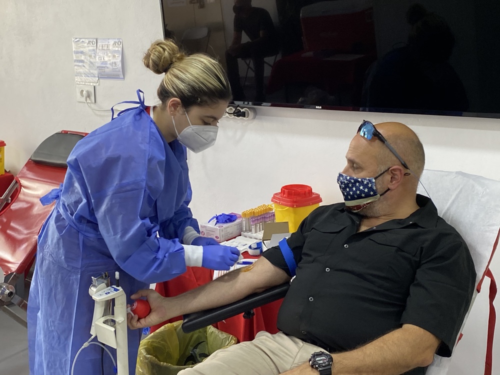 Acting AAID views damage from recent explosion in Beirut
