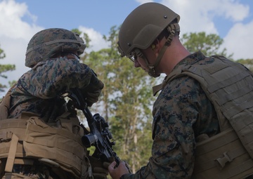 Headquarters Battalion shoots table 5 and 6