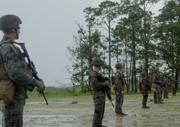 Headquarters Battalion shoots table 5 and 6