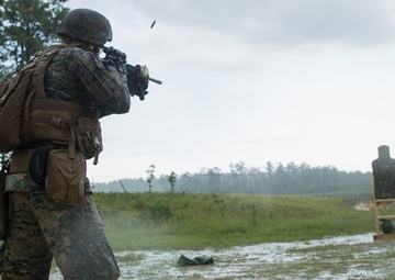 Headquarters Battalion shoots table 5 and 6