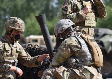 Michigan Guard Soldiers conduct MORTEP certification training