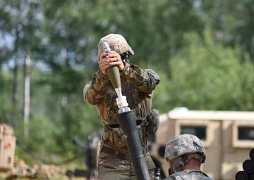 Michigan Guard Soldiers conduct MORTEP certification training