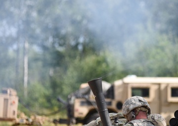 Michigan Guard Soldiers conduct MORTEP certification training