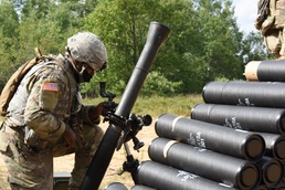 Michigan Guard Soldiers conduct MORTEP certification training