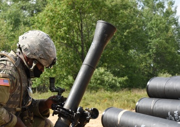 Michigan Guard Soldiers conduct MORTEP certification training