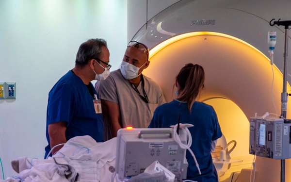 NMCSD’s Radiology Department Conduct a Brain MRI